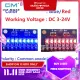 diymore diymore Blue/Red Common Anode/Cathode 3-24V 8-Bit LED Strip DC 3-24V Suitable for Connecting Arduiuo UNO Mini Nano Mega2560 DUE Breadboard MCU (AVR STM32 ARM7 ARM9 ARM10 ARM11 PIC C8051 STC MSP430 FPGA/CPLD. 