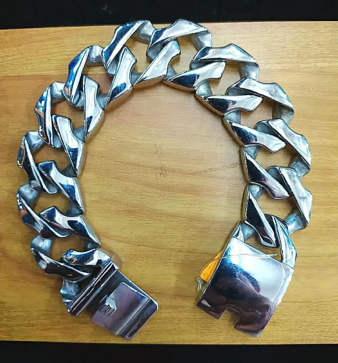 Ori Stainless Steel Big Bangle 2 2cm Gelang Tangan Kasar 2 2cm Ori Stainless Steel Sesuai Lelaki Yg Suka Rock Rock High Grade Quality Warranty No Rusty Tak Karat Lazada