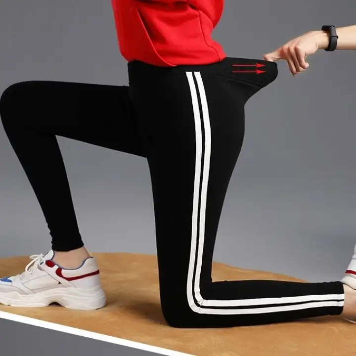 Plus Saiz Seluar Untuk Wanita Tinggi Pinggang Seluar Musim Panas Seluar Sukan Nipis Seluar Slim Seluar Korea Seluar Yoga Hitam M 5xl Lazada