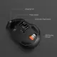 INPHIC DR01 Bluetooth Mouse Rechargeable 2.4G Wireless Mouse Silent Tri-mode (Bluetooth 5.0/4.0+USB) Multi-Device Connection, Ergonomic Mouse for iPad Laptop Desktop Mac Android Windows. 