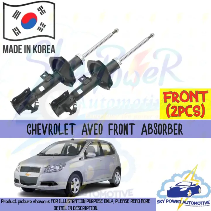 Chevrolet Aveo Kmp Korea Brand Imported Oil Shock Absorber Front 2pcs Lazada