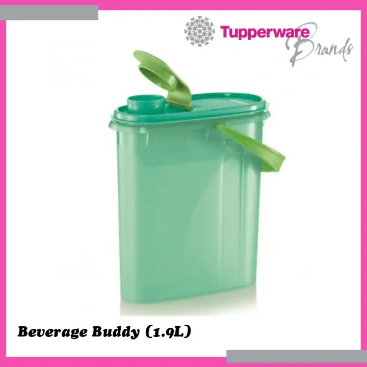 Tupperware Beverage Buddy 1.9L 1 Pc Green Colour On the Go Water Bottle