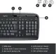 Logitech MK330 2.4Ghz Wireless Full-size Keyboard and Mouse Combo with USB Receiver. 