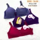 ￼🇲🇾Ready Stock🌟Plus size Bra B/C cup(36-50) Women Bra non-wired / Baju Dalam Wanita tanpa dawai tiada besi/Ladies bra  C128. 