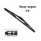 Wiper Front & Rear Wiper Blades Set For Subaru Impreza XV GK GT 2017 2018 2019 2020 Windshield Windscreen 26"+16"+14". 