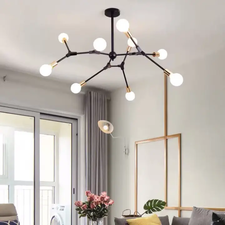 Modern Nordic Ceiling Light Retro Chandelier Light Pendant Light Led Lampu Hiasan Lampu Siling Lampu Gantung Splighting Lazada