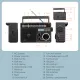Retekess TR618 Portable AM FM SW Radio, Ultra-long Battery Life, High-quality Radio, Best Reception Radio, Supports SD, TF, USB, Suitable for Family and Elderly Use. 