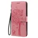 Phone Case For Huawei Mate 30 / 30 Pro / Mate 20 / 20X / 20 Pro / Mate 10 / 10 Pro / Mate 9 Tree Cat Leather Wallet Card Slot Flip Cover Casing. 