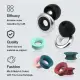 6 Pairs Mute Style Pack for Loop Earplugs, Extra 5 dB Noise Reduction Mute Earplugs for Loop Engage/Loop Experience, 6 Colors Replacement Accessories. 