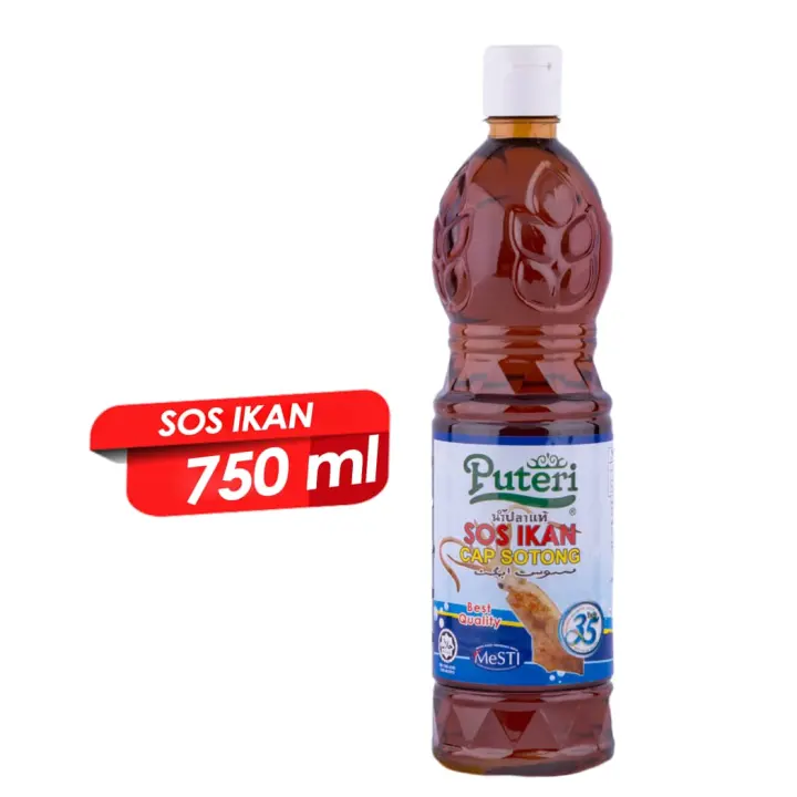 Sos Ikan Cap Sotong Puteri 750ml Lazada