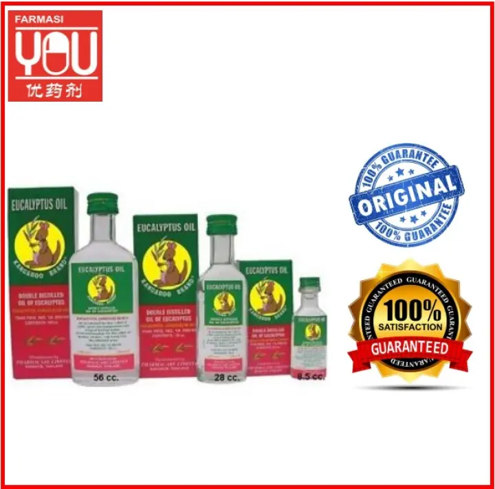 Kangaroo Brand Eucalyptus Oil Minyak Kayu Putih 28ml Lazada