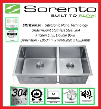 Beli singki double steel Pada Harga Terendah  Lazada.com.my