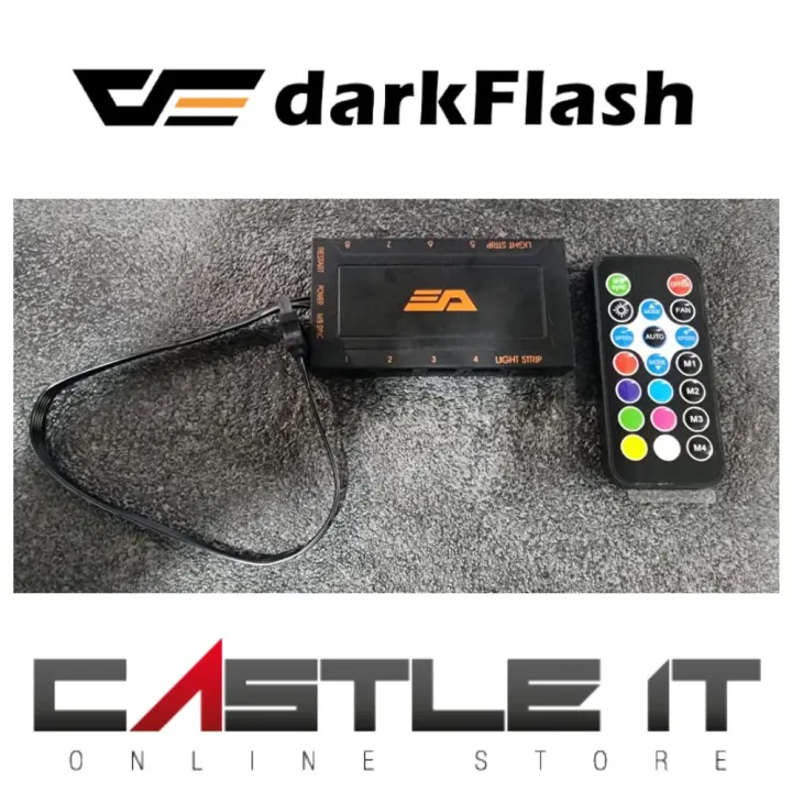 Aigo DarkFlash Fan Hub for CF8 and Controller RGB LED