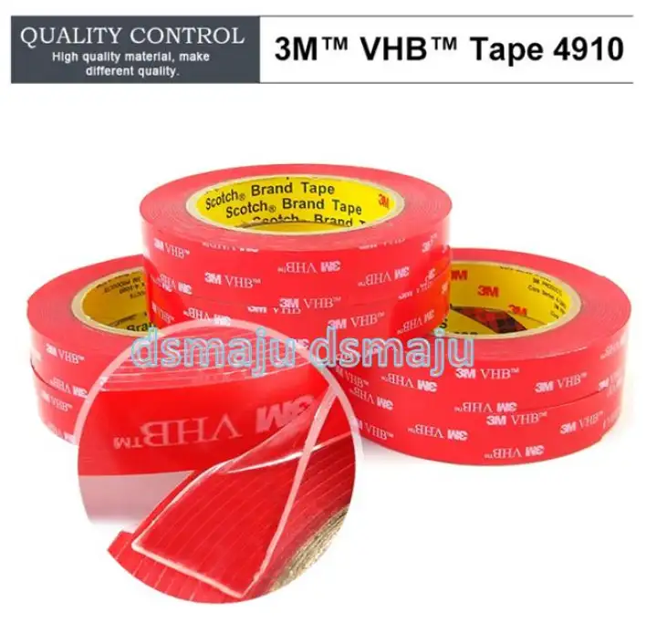 mm X 3 Meter 3m 4910 Vhb Tape 3m Double Sided Tape High Temp Transparent Acrylic Foam Tape Lazada mm X 3 Meter 3m 4910 Vhb Tape 3m Double Sided Tape High Temp Transparent Acrylic Foam Tape Lazada