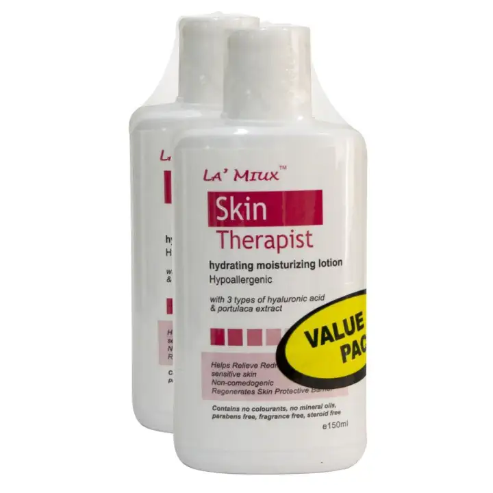 La Miux Skin Therapist Hydrating Moisturizing Lotion 150ml X 2 Lazada