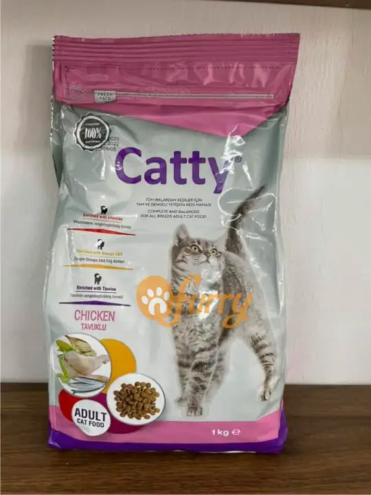 Catty Cat Premium Adult Chicken Cat Food 1kg Lazada