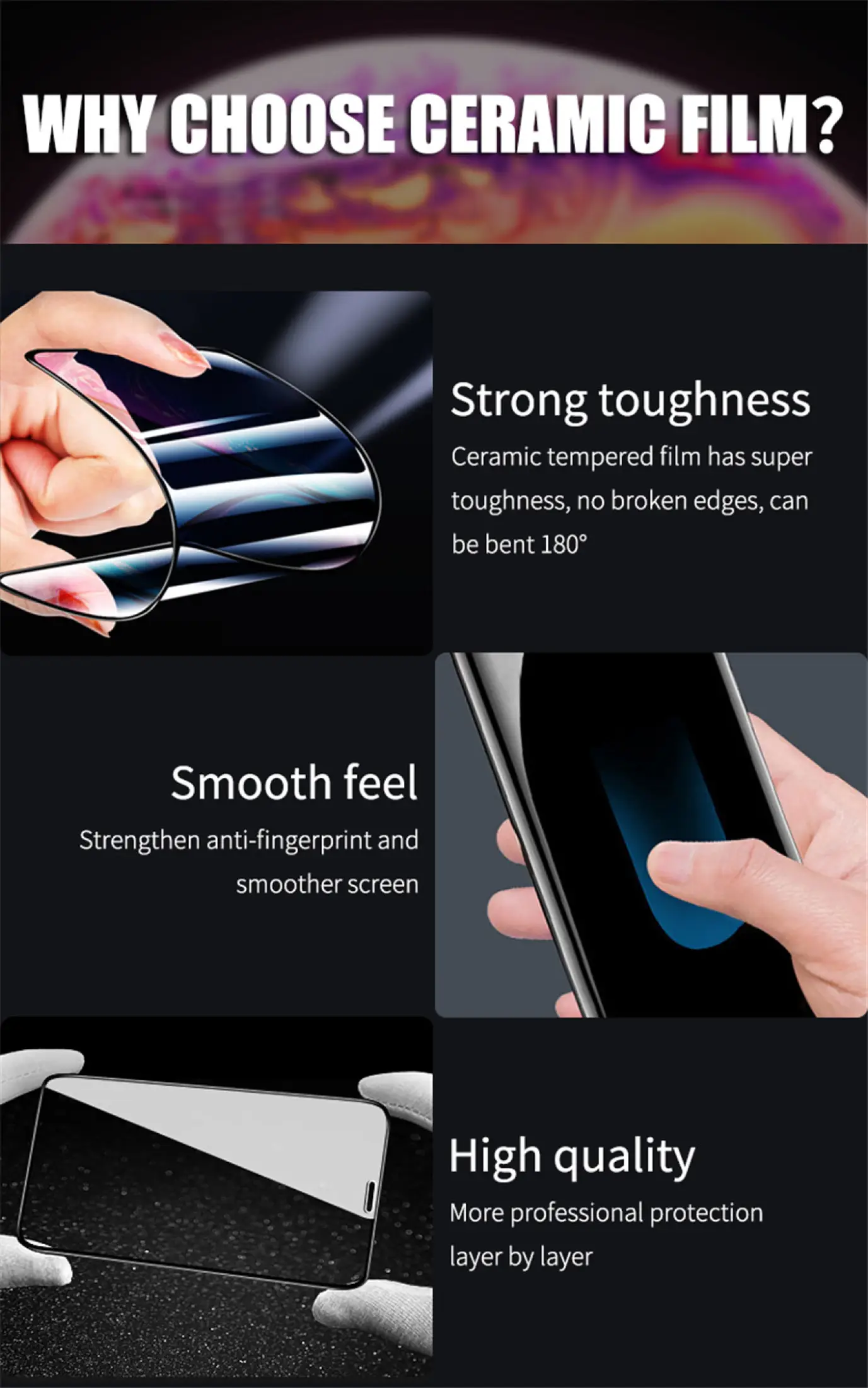 3d Full Cover Glue Soft Ceramic Tempered Glass For Samsung Galaxy S21 Ultra S21 Plus Matte Frosted Screen Protector For S21 Film Lazada Singapore