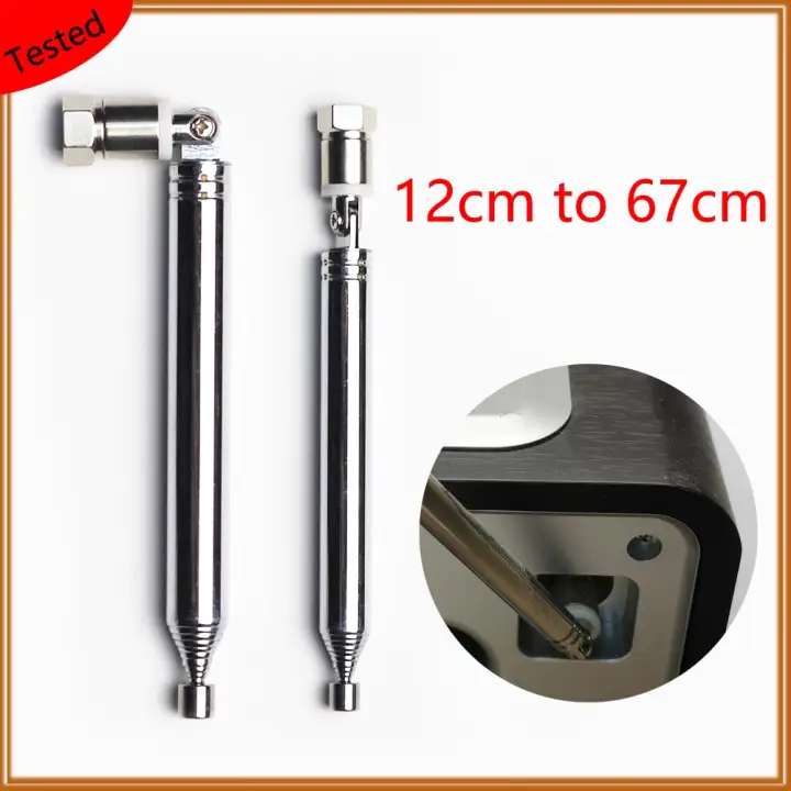 Tivoli Audio Antenna 12~67CM F Connection Telescopic Aerial Antenna TV Radio DAB AM FM UNBAL 75 Musicsystem AM FM Radio
