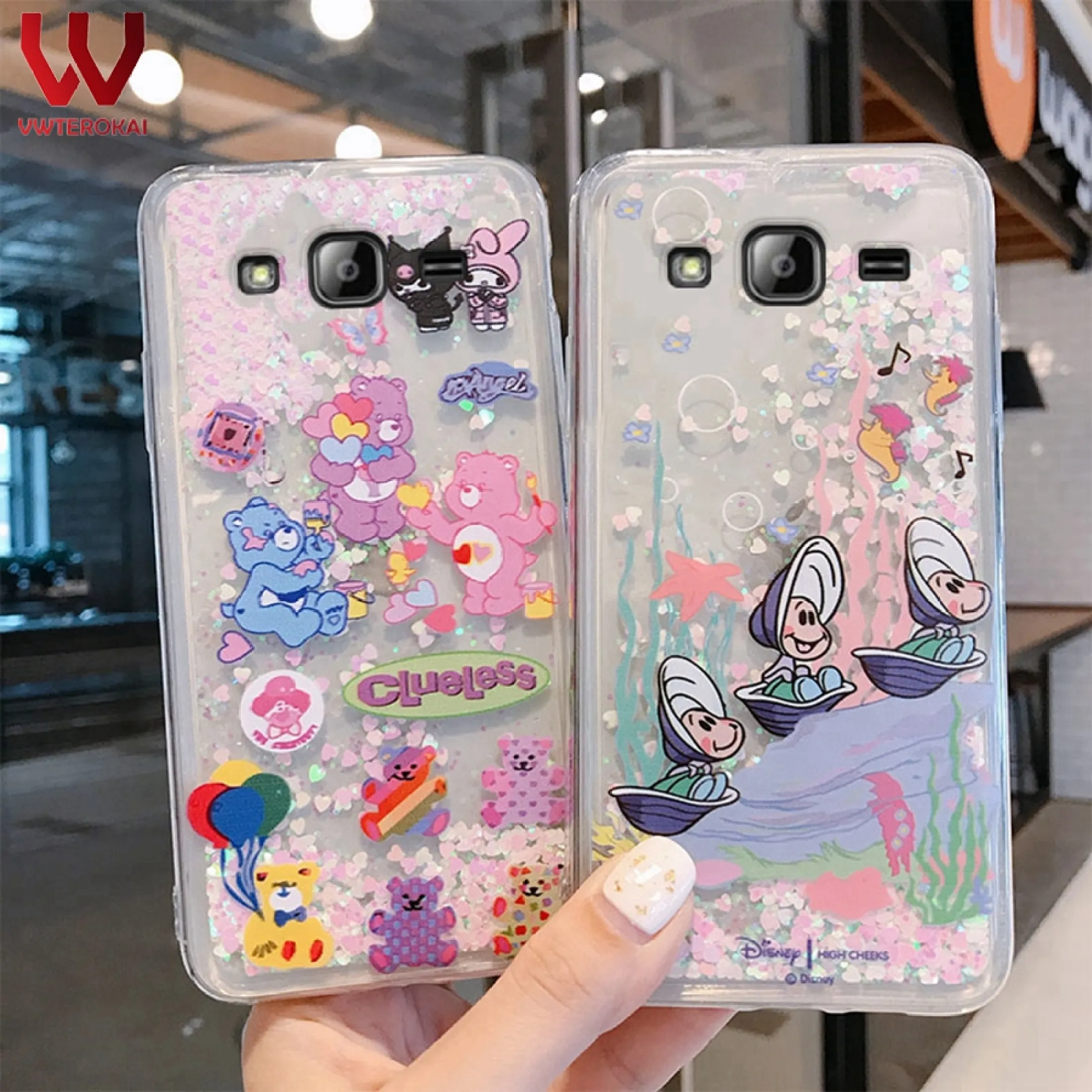 For Samsung Galaxy J3 17 J3 Pro 17 Fashion Cartoon Cute Glitter Bling Love Heart Quicksand Phone Case Soft Tpu Protective Back Cover Lazada Ph