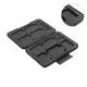 SMALLRIG SD Card Holder Memory Card Holder Case 15 Slots, Water-Resistant for SD Card, Micro SD Card, CFexpress Type A Card, CFexpress Type B Card, XQD Card - 3192. 