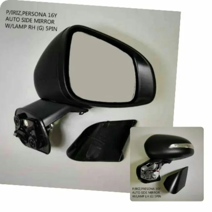 Proton Iriz New Persona 2016 Year Genuine Cermin Sisi Side Mirror Lower Cover Bawah Pw943528 Driver