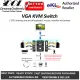 EKL EKL-21UA 2 USB VGA KVM Switch Keyboard Mouse Printer Sharing. 