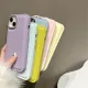 CrashStar Solid Color Soft Silicone Shockproof Phone Case With Plating Camera Protection For iPhone 15 Pro Max 14 Pro Max Plus 13 12 11 Pro Max X XR XS Max Fashion Anti-fall Phone Casing Simple Phone Cover Hot Sale. 