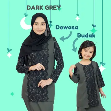 Beli Baju Raya Sedondon Kelabu Pada Harga Terendah Lazada Com My