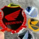 Nhãn Dán LOGO Huy Hiệu Phản Quang HONDA Đề Can Kính Chắn Gió Xe Máy Cho Tất Cả Các Dòng Xe HONDA. 