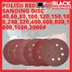 Black Hardware HoME Living 5inch 8 Hole Round WoodWorking Grinder Hook Self Abrasive Polish Wax Velcro Flock Sanding Sand Paper DISC Wheel Pad Kertas Pasir Machine Tools Set 10pcs  魔术贴砂纸. 