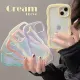 CrashStar 2 In 1 Cream Border Soft Clear Shockproof Phone Case For iPhone 16 15 14 13 12 11 Pro Max Plus XR X XS Max Fashion Transparent Phone Casing Simple Gentle Phone Cover Shell Top Seller. 