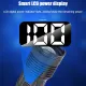 Super Bright Dual Light Source LED Flashlight lampu suluh mudah alih COB Side Light bateri terbina dalam USB boleh dicas semula Zoom lampu suluh dengan paparan bateri lampu kuasa elektronik. 
