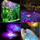 Ranpo Hot Tub Floating LED Lights Lazy Spa Underwater Swimming Pool Pond Bath Lamps. 