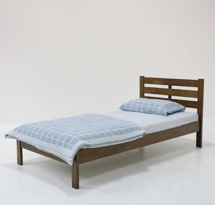 Ready Stock Recafi Furniture Wooden Single Bed Frame With Solid Wood Brown Cappuccino Solid Wood Bed Frame Single Bed Katil Single Kayu Bedframe Single Wooden Bedframe Lazada