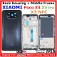 Full Set Back Housing Back Cover Compatible For XIAOMI POCO X3 POCO X3 Pro POCO X3 NFC With Middle Frame & Volume Button. 