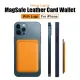 CrashStar Official With Logo MagSafe Leather Card Wallet Magnetic Card Holder Card Bag Card Slot Phone Case MagSafe Accessories Top Seller. 