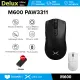 Delux M600 Series Wired & Wireless Rechargeable Gaming Mouse MAX 26000 DPI PAW3395 PAW3311 PMW3325 52g light-weight Mass-centralized Design PC/Laptop/Windows. 