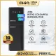 CHiQ 220L Retro Colourful No-Frost Refrigerator Multi Air Flow/Powerful Cooling/Silent Operation/Energy Saving CTM202N-RBK. 