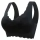 FallSweet M-6XL Plus Size Bra with Padded Women Seamless Non WiredUnderwear Latex Gathered Sports Lingerle. 
