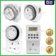 SIRIM Timer switch socket 24 Hours Analog Programme Programmable 3 Pin Plug Digital Boleh Program EUROSAFE THEBEN 定时开关 Ediyonline Ediy. 
