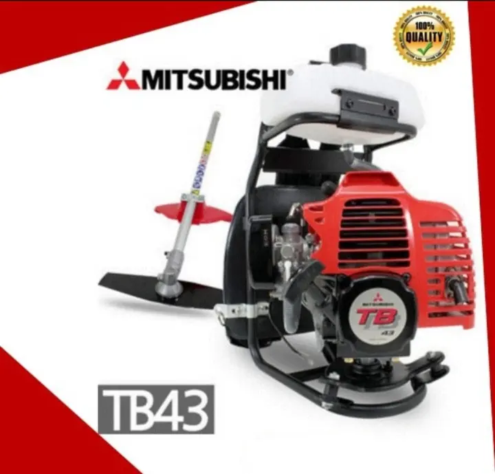 100 Original Mitsubishi Tb43 Brush Cutter Mesin Rumput Made In Japan Lazada