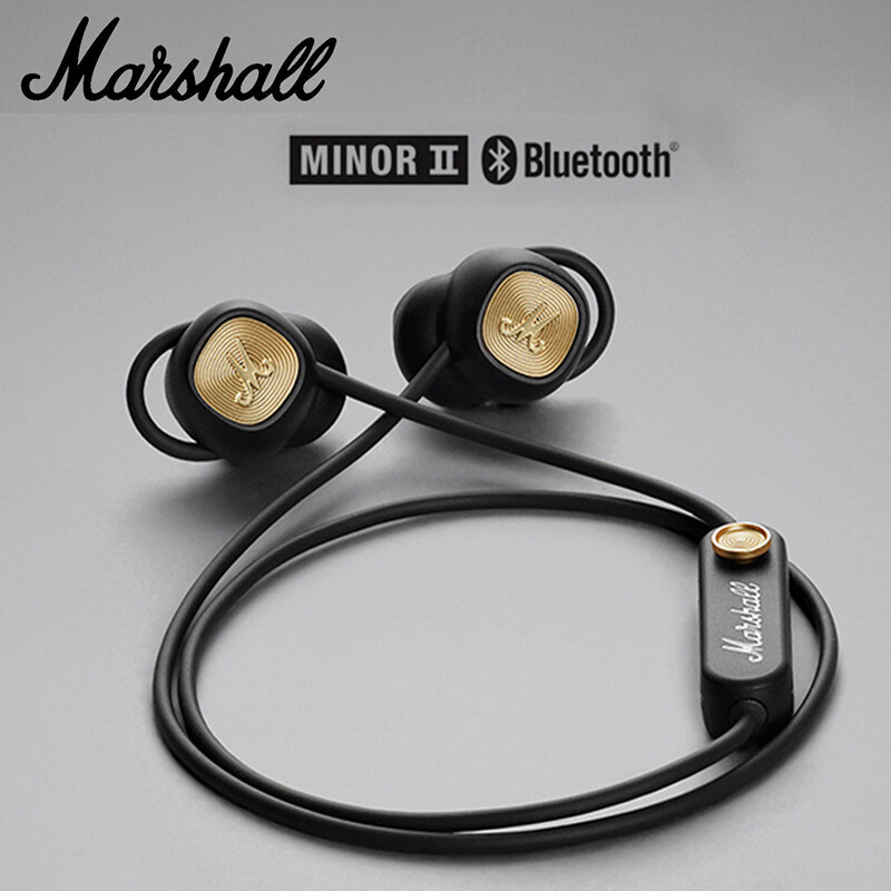 Marshall MINOR II Tai nghe nhét tai không dây Bluetooth 5.0 AptX dành cho nhạc Pop Rock với MicrophonE