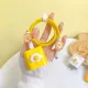 R Phone Case Anime Cartoon Matte Box Data Gradient Twisted Cable Protector for iPhone 18W/20W Fast Charging. 