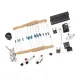 KKmoon Compact 4-digit DIY Digital LED Clock Kit Light Control Temperature Date Time Display with Transparent Case. 