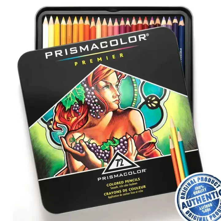 Prismacolor Premier Colored Pencils Soft Core 72 Pack Lazada Singapore
