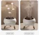 WAYISMELL Dynamic Multi-Spray Flame Jellyfish Essential Oil Aromatherapy Diffuser with Colorful Atmosphere Light Remote Control Humidifier for Home and Desktop. 