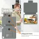 Multi-Angle Magnetic Stand,Pencil Holder,Card Slots Shockproof Protective Case with Auto Wake/Sleep Smart Case for iPad Air 5th/4th,for iPad Pro 11 inch 2022/2021/2020/2018,for iPad 10th 9th 8th 7th Gen 6th 5th Gen,Air 2,Mini 7 6 5 4. 