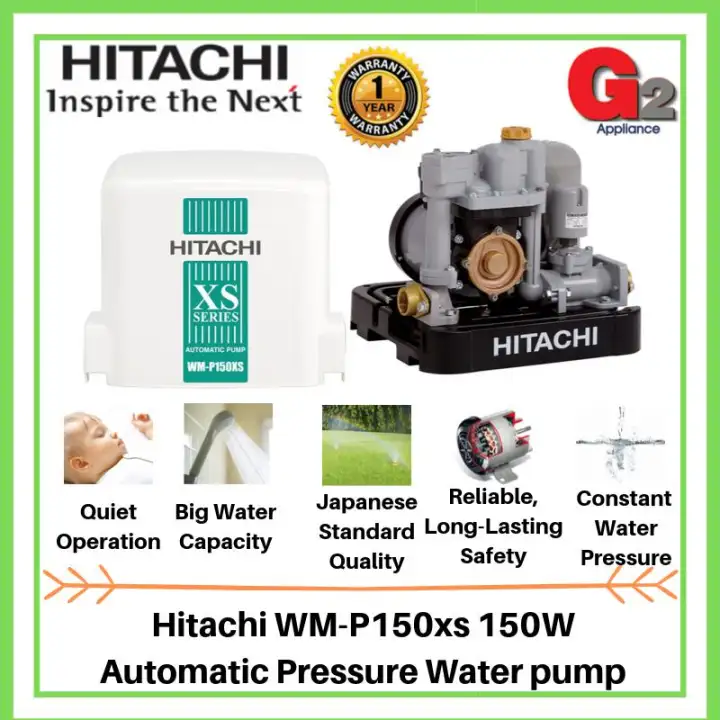Hitachi Ready Stock Authorised Dealer Water Pump Wm P150xs Lazada