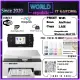Canon MAXIFY Wireless GX1070 Printer - Print Scan Copy WiFi - GI-75 BK CMY - All Pigment Inks - Megatank CISS Refill. 