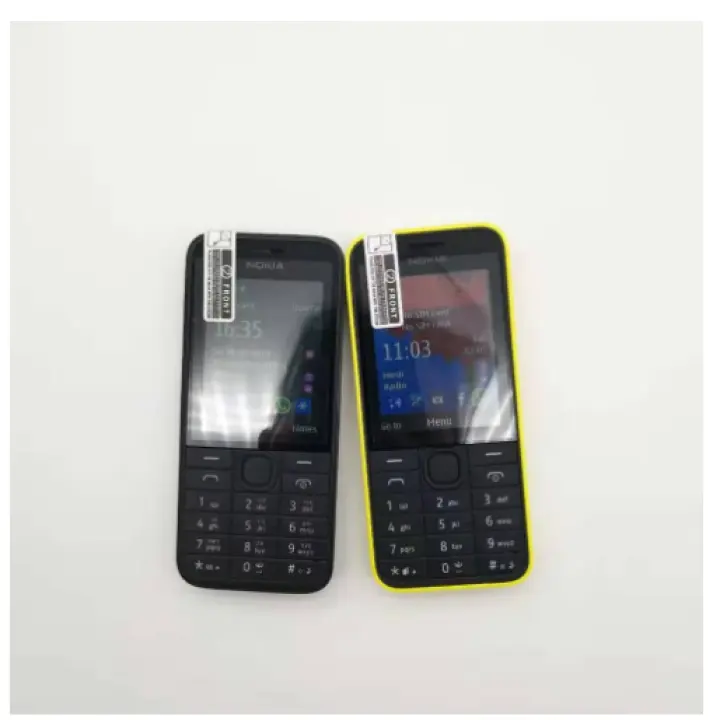 For Nokia 208 Dual SIM Card Original 2G/3G GSM 1.3MP Keyboard Mobile Phone